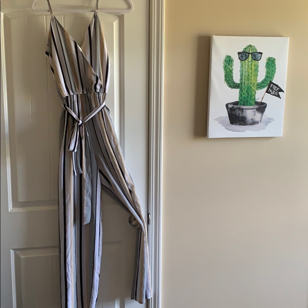 Striped Jumpsuit for Spring & Summer